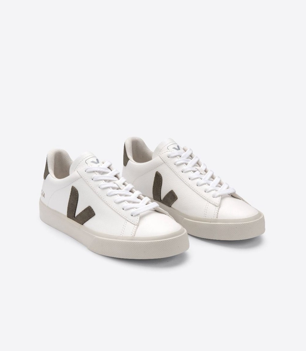 Veja Trainers Mens White - Campo Chromefree - ZCUS-12463